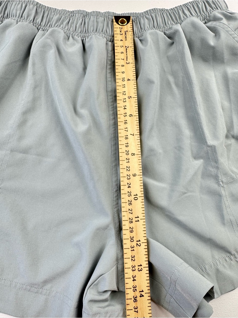 Z by Zella Green Gray Clay Go Ahead Athletic Shorts Elastic Waist Lightweight M - Picture 7 of 7